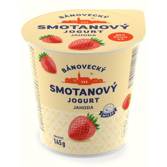 Bánovecký smotanový jogurt 145g