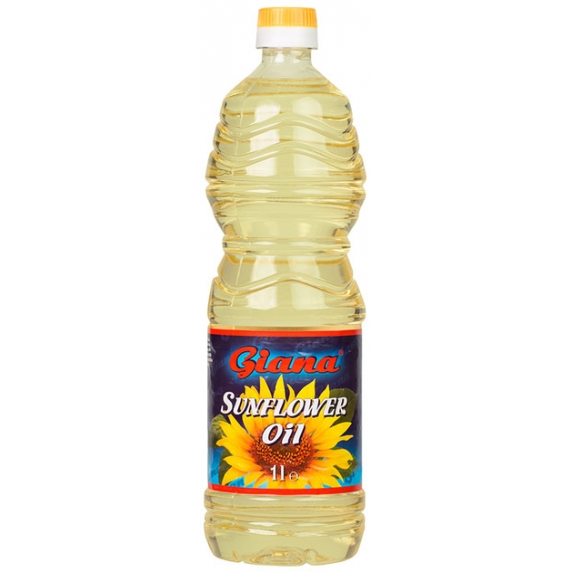 Giana slnečnicový olej 1l