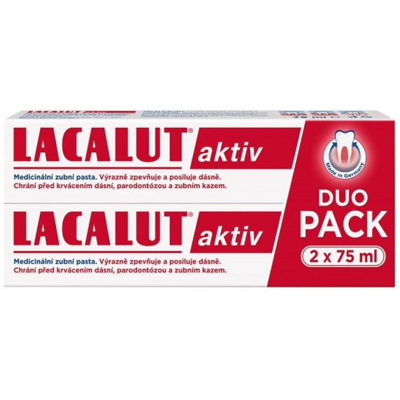 Lacalut aktiv 2x75ml