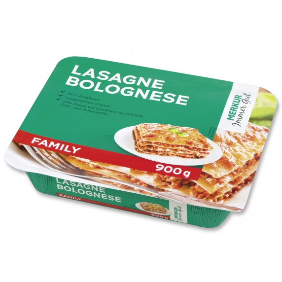 Lasagne Bolognese Merkur 900g