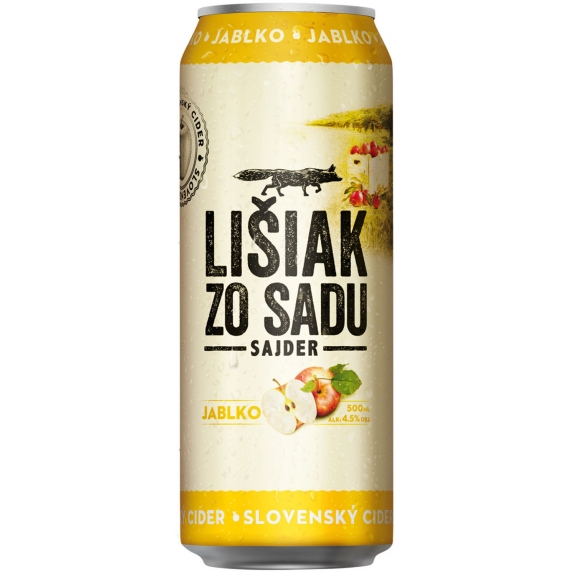 Lišiak zo sadu 0,5l plech