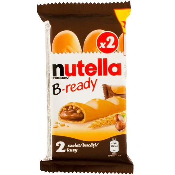 Nutella B-ready 44g (2x22g)