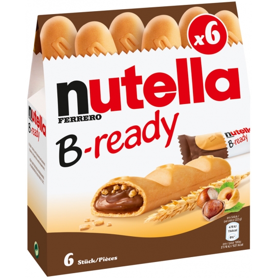 Nutella B-ready 6x22g
