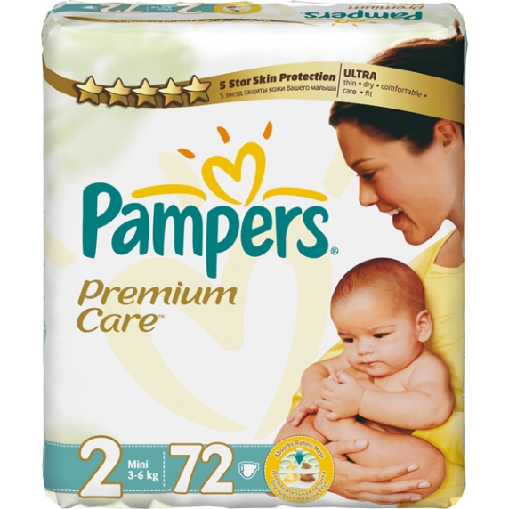Pampers Premium Care 2 72ks