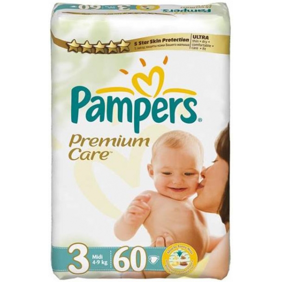 Pampers Premium Care 3 60ks
