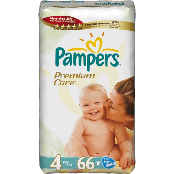 Pampers Premium Care 4 66ks