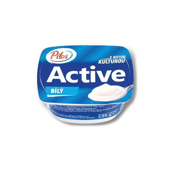 Pilos Active jogurt biely 135g