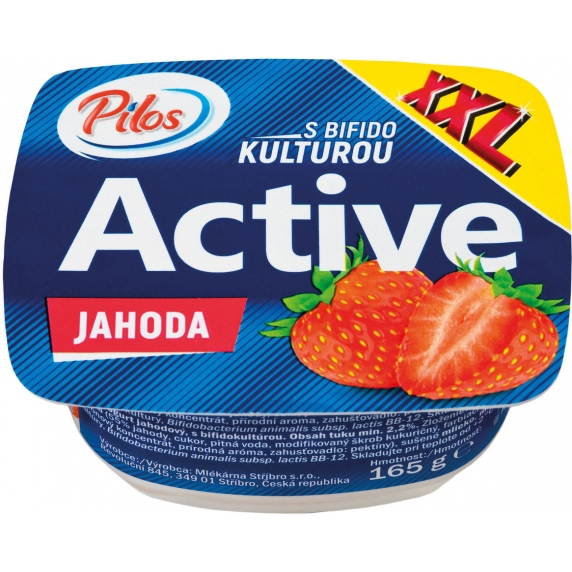 Pilos Active jogurt ochutený 165g