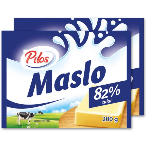 Pilos maslo 2x200g