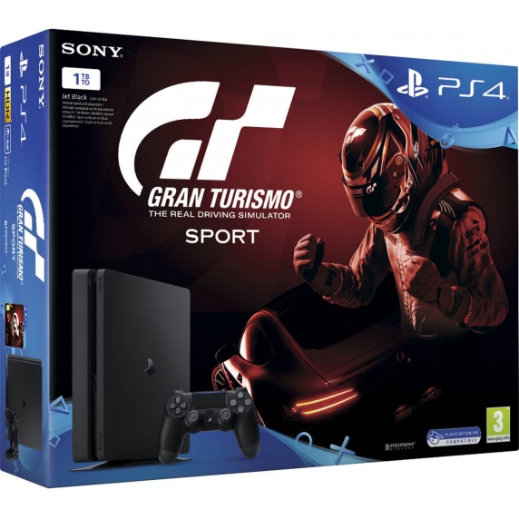 PlayStation 4 Slim 1TB + Gran Turismo Sport