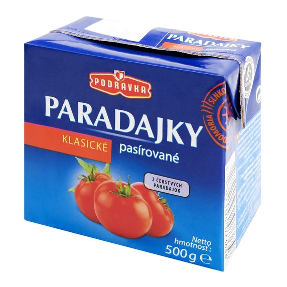 Podravka pasírované paradajky 500g