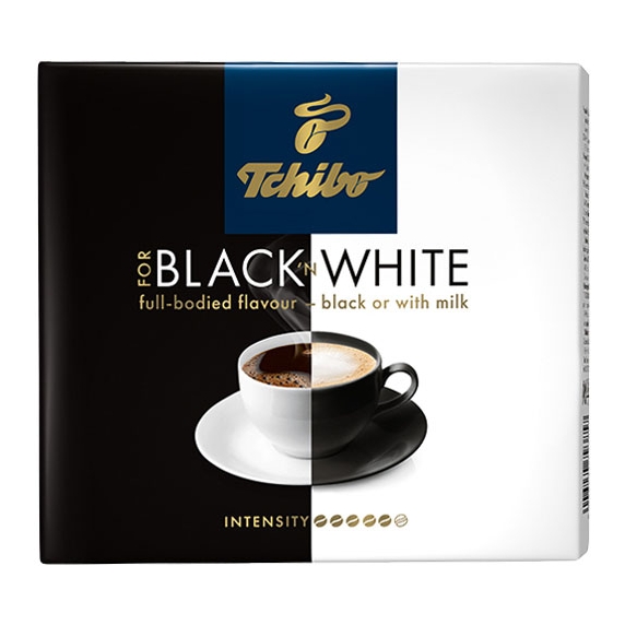 Tchibo Black & White 2x250g, mletá káva