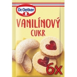 Dr.Oetker Vanilínový cukor 6x20g