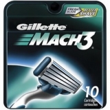 Gillette Mach3 10ks (8+2)