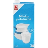mlieko trvanlivé K-Classic polotučné 1,5% 1l