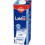 Rajo Lakto free mlieko trvanlivé 1,5% 1l