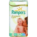 Pampers Premium Care 4 52ks