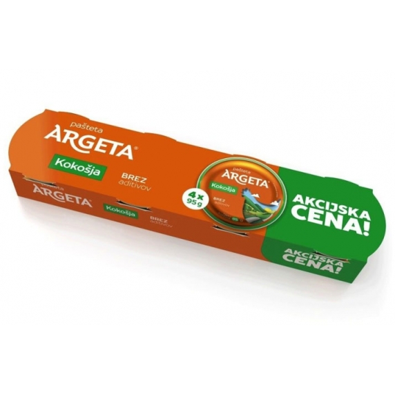 ARGETA nátierka 4x95g