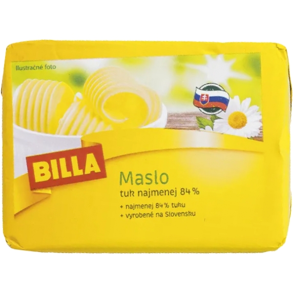 BILLA maslo 250g
