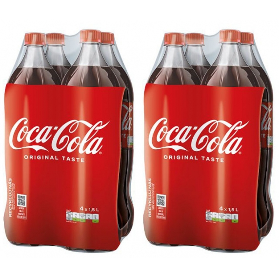 Coca Cola 2x4x1,5l PET