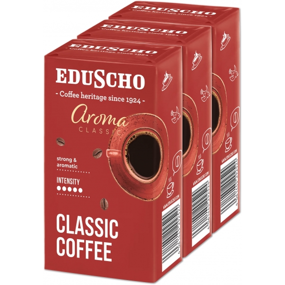 Eduscho Aroma Classic 3x250g, mletá káva