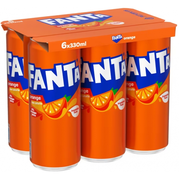 Fanta 6x0,33l plech