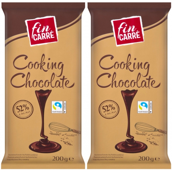Fin Carré čokoláda na varenie 2x200g