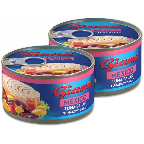 Giana tuniakový šalát 2x185g