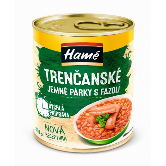 Hamé Trenčianske jemné párky 300g