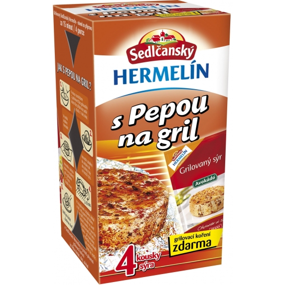Hermelín na gril 4x100g