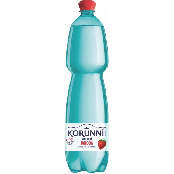 Korunní ochutená 1,5l PET