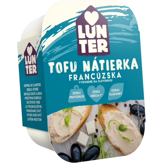 Lunter tofu nátierka Premium 140g
