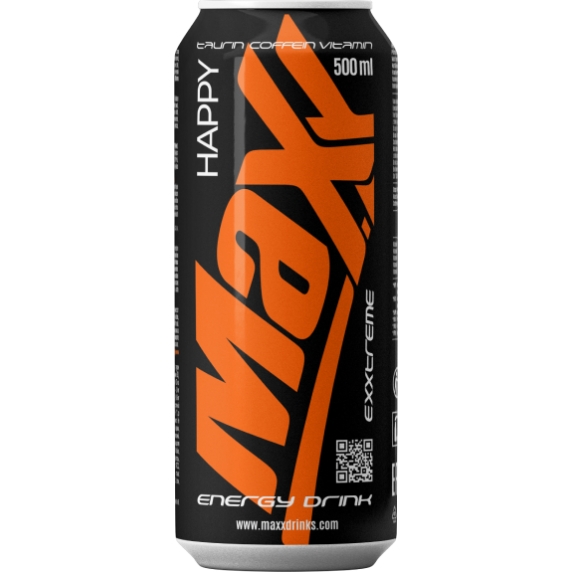 Maxx Energy Drink 500ml plech