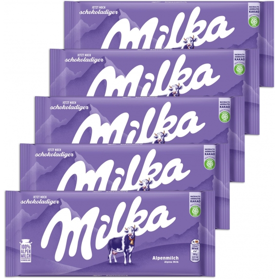 Milka čokoláda 5x100g