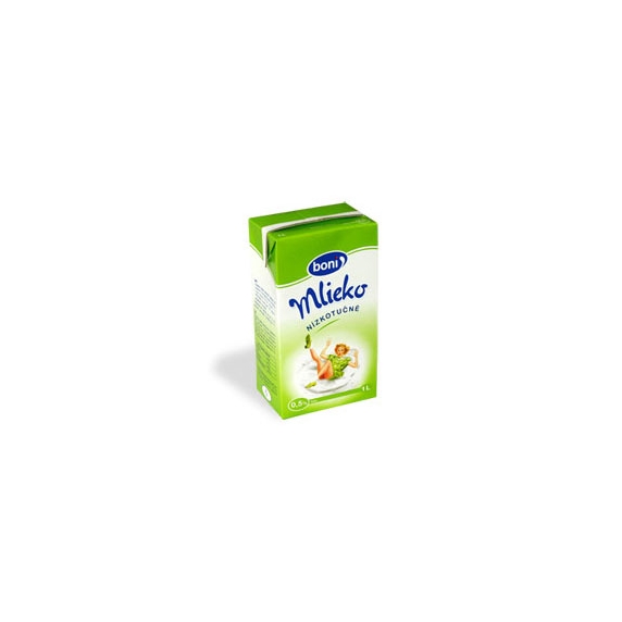 Boni mlieko trvanlivé 0,5% 1l