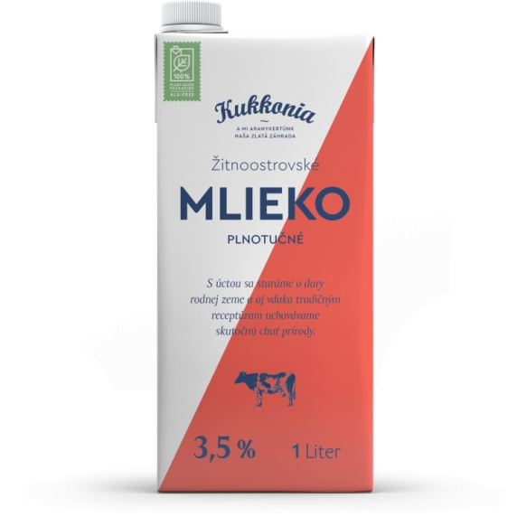 Kukkonia mlieko trvanlivé 3,5% 1l