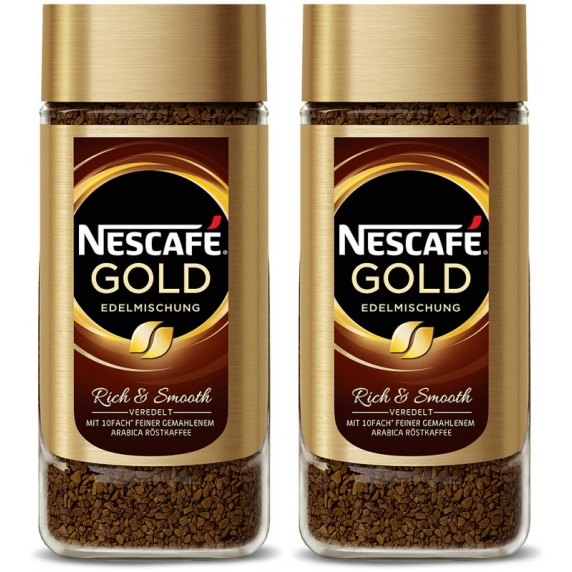 Nescafé Gold 2x200g, instantná káva