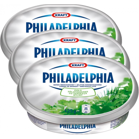 Philadelphia 3x175g