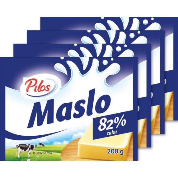 Pilos maslo 4x200g