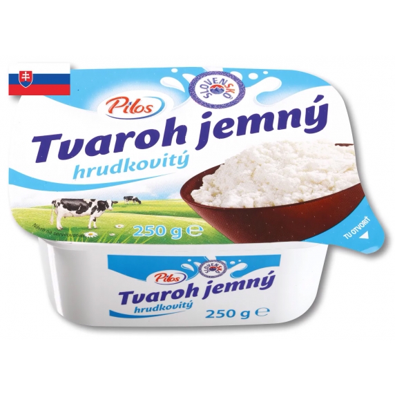Pilos tvaroh jemný hrudkovitý 2,5% 250g