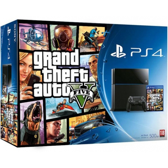 PlayStation 4 500GB + GTA V