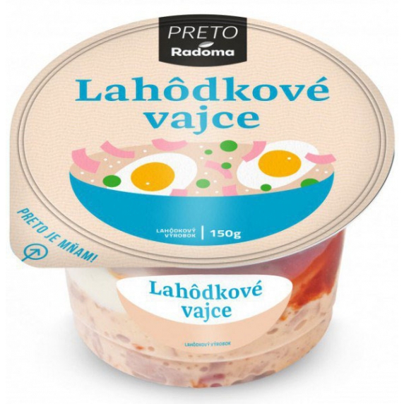 PRETO Lahôdkové vajce 150g