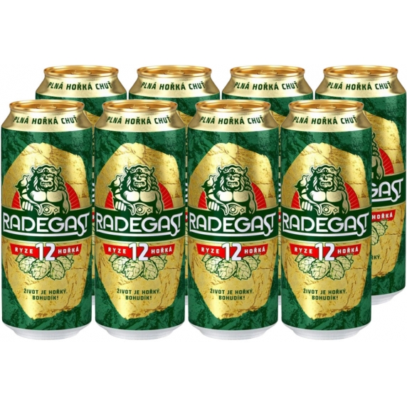 Radegast 12° 8x0,5l plech