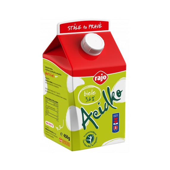 Rajo Acidko biele 450g