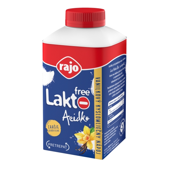 Rajo Lakto free Acidko ochutené 450g