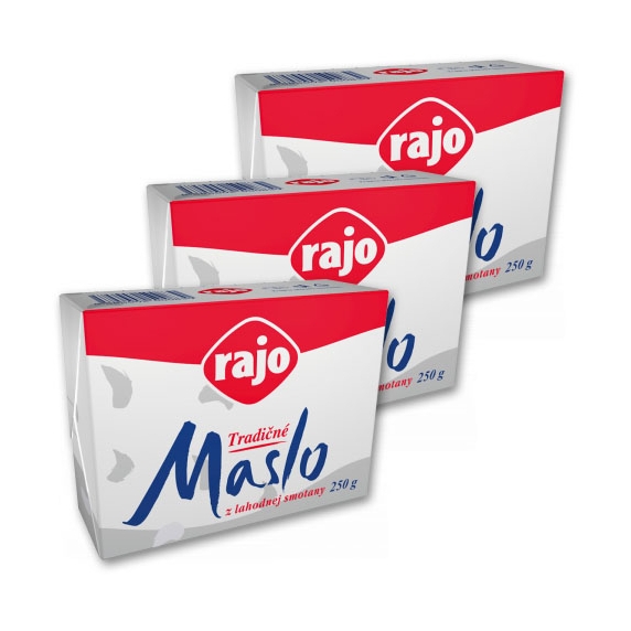 Rajo maslo 3x250g