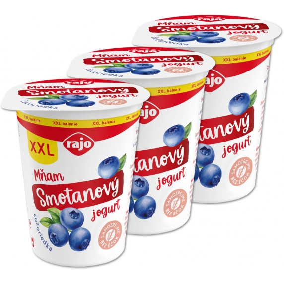 Rajo Mňam Smotanový 3x200g