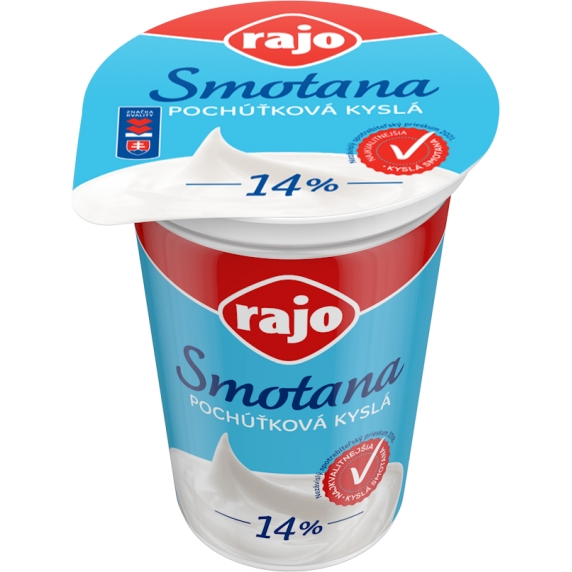 Rajo smotana kyslá 14% 180g