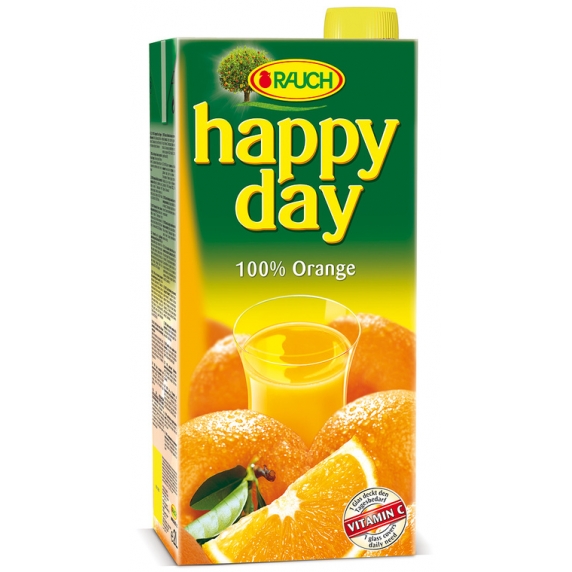 Rauch Happy day 100% pomarančový 2l
