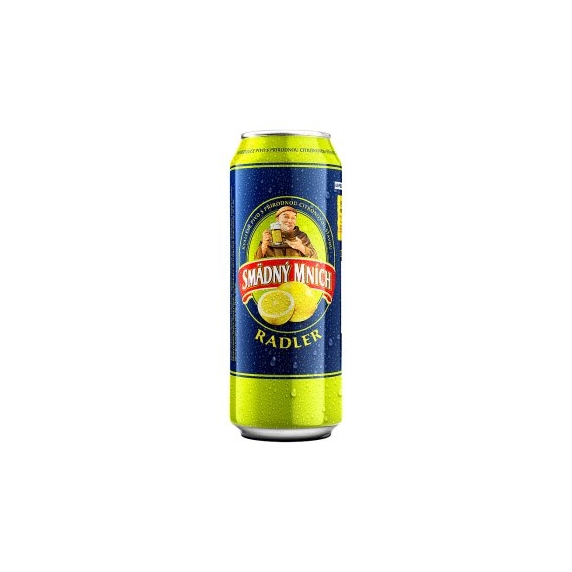 Smädný mních Radler Citrón 0,55l plech